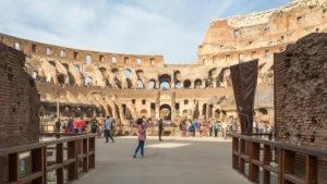 Coliseu, Arena, Fórum Romano e Monte Palatino + vídeo multimédia